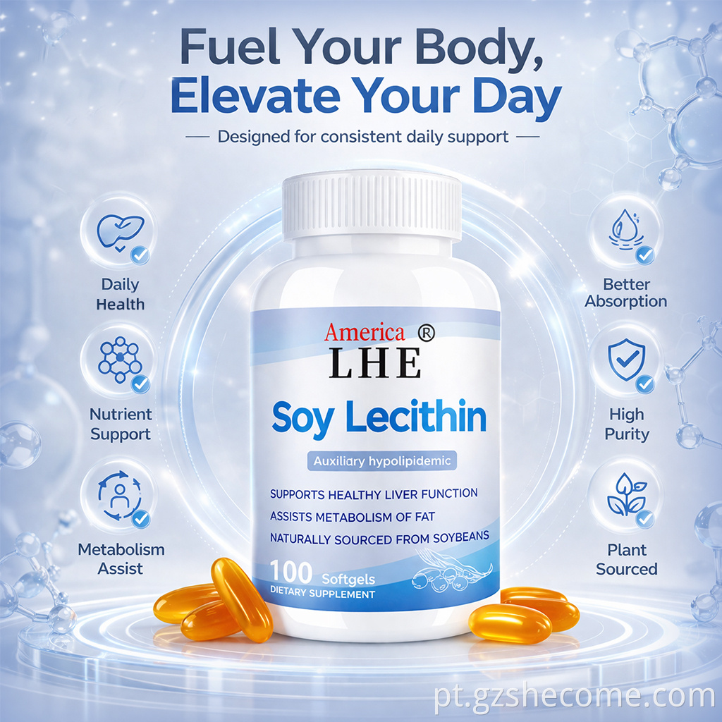 Soy Lecithin Softgels6